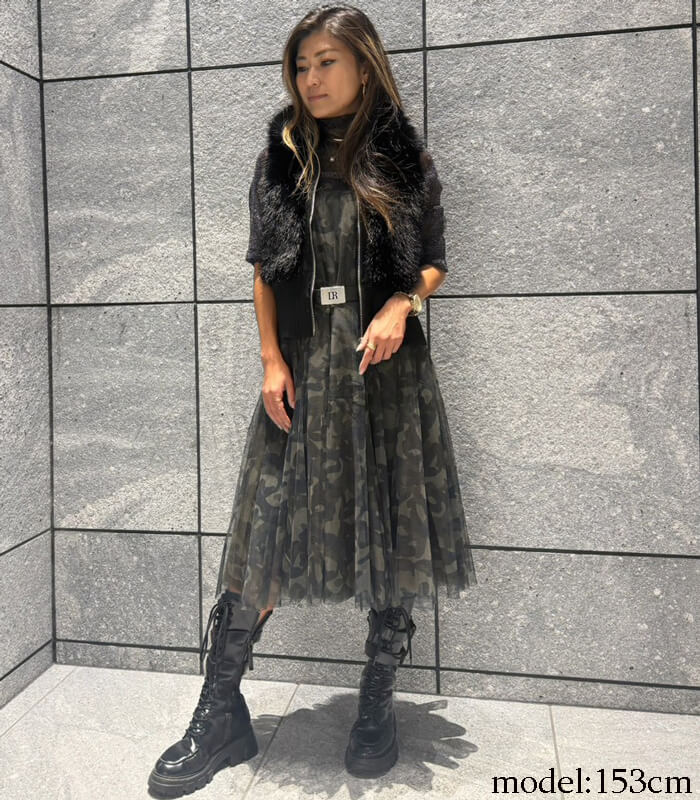 TRANOI】迷彩柄チュールスカート182R516 | WEAR,スカート | DESERT ROSE