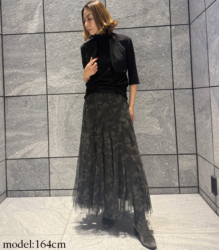 TRANOI】迷彩柄チュールスカート182R516 | WEAR,スカート | DESERT ROSE