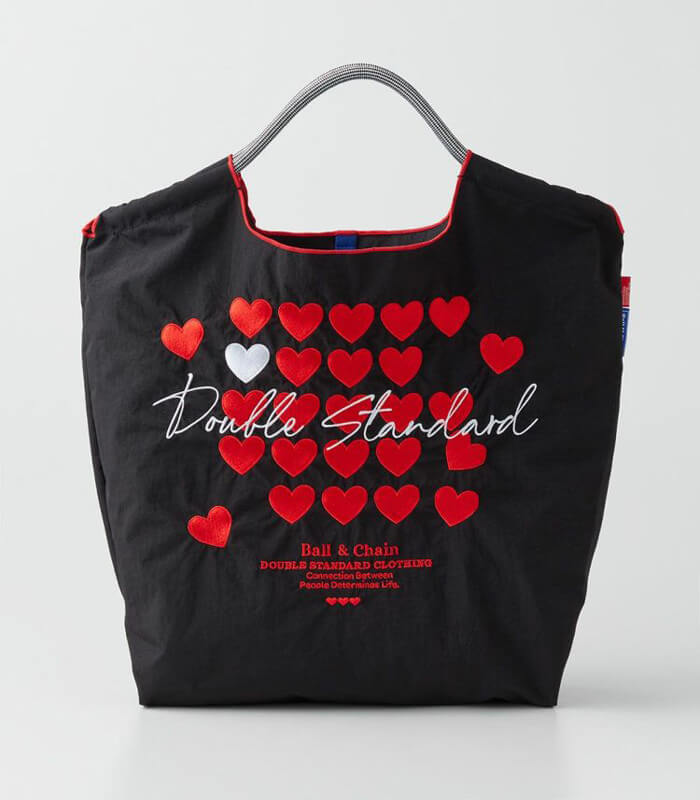 【DOUBLE STANDARD CLOTHING】ハートミニショッピングバッグ★☆0400-000-261
