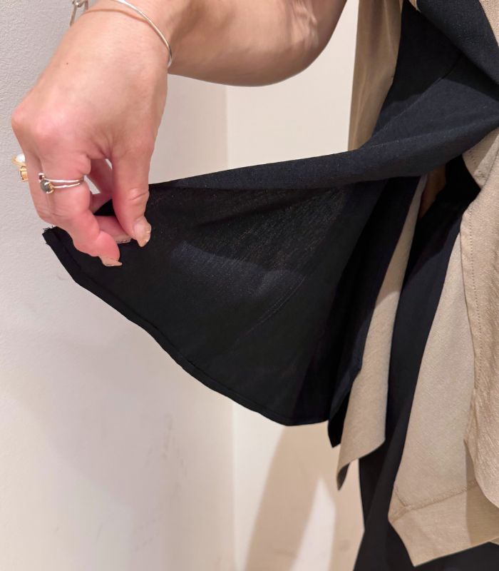 【GALENA】サイドバイカラージャケット★☆70052-3101