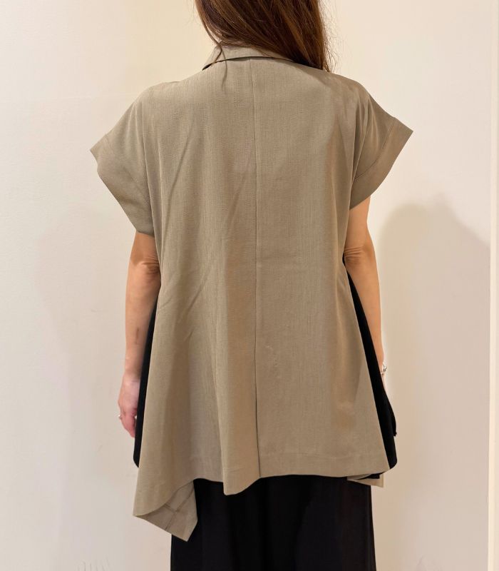 【GALENA】サイドバイカラージャケット★☆70052-3101