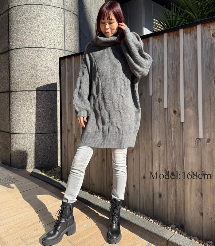 SALE】【DESERT ROSE】ケーブルニットワンピース▽☆BDOP-48 | WEAR