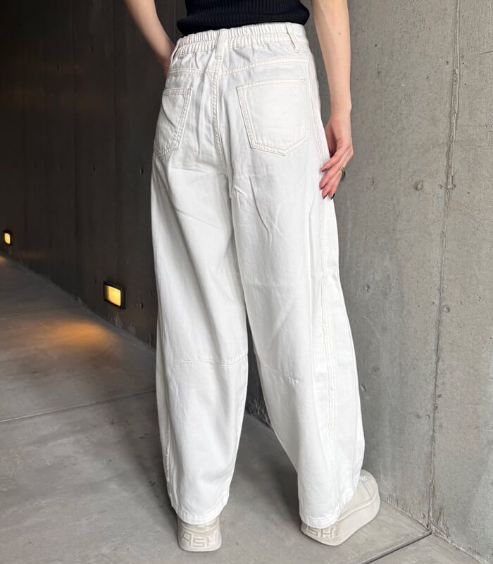 【SALE】【LUGIVA】フリンジデニムパンツ■☆IT102628
