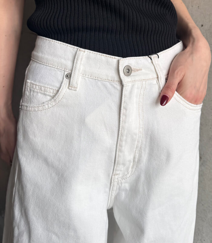 【SALE】【LUGIVA】フリンジデニムパンツ■☆IT102628