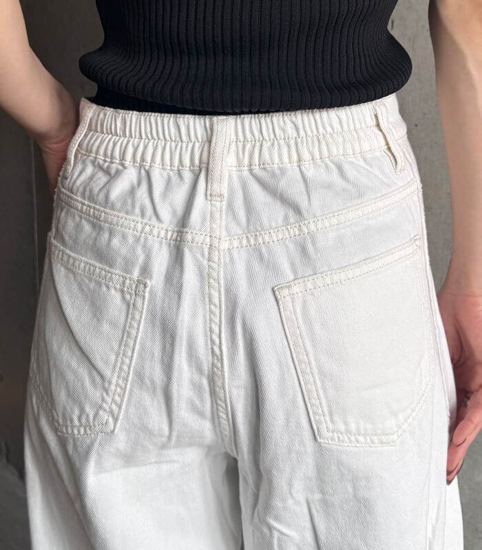 【SALE】【LUGIVA】フリンジデニムパンツ■☆IT102628
