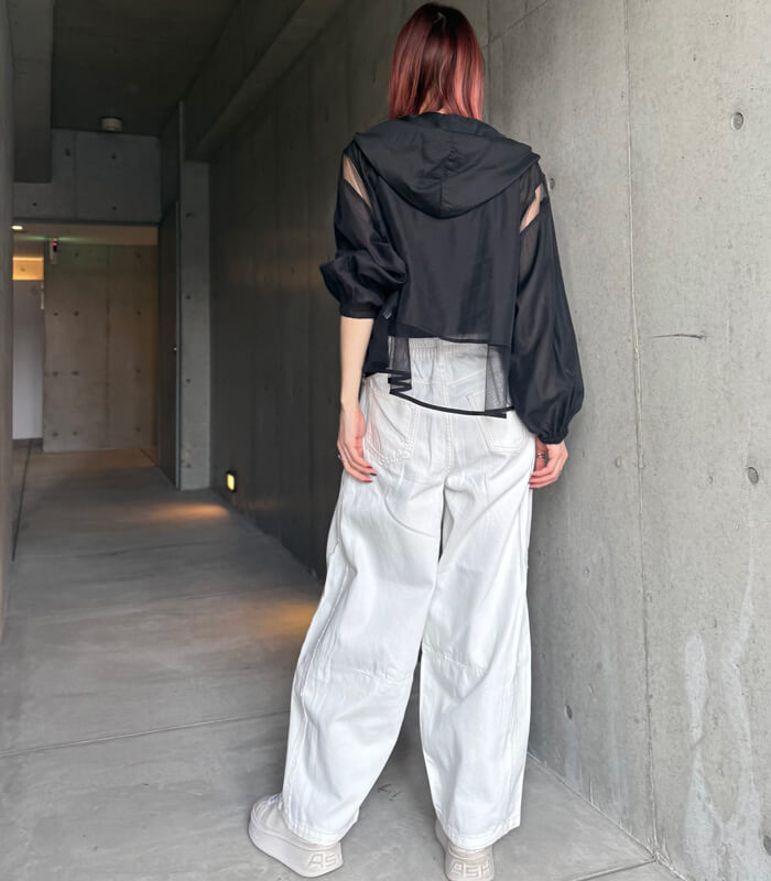 【SALE】【LUGIVA】フリンジデニムパンツ■☆IT102628
