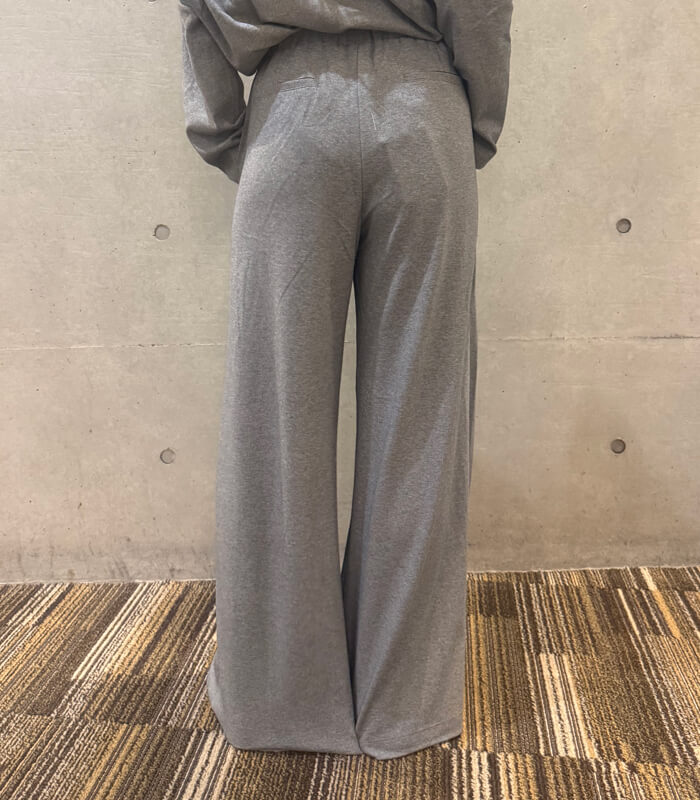【SUNCOO PARIS】ワイドレッグフリースパンツ★GU04151