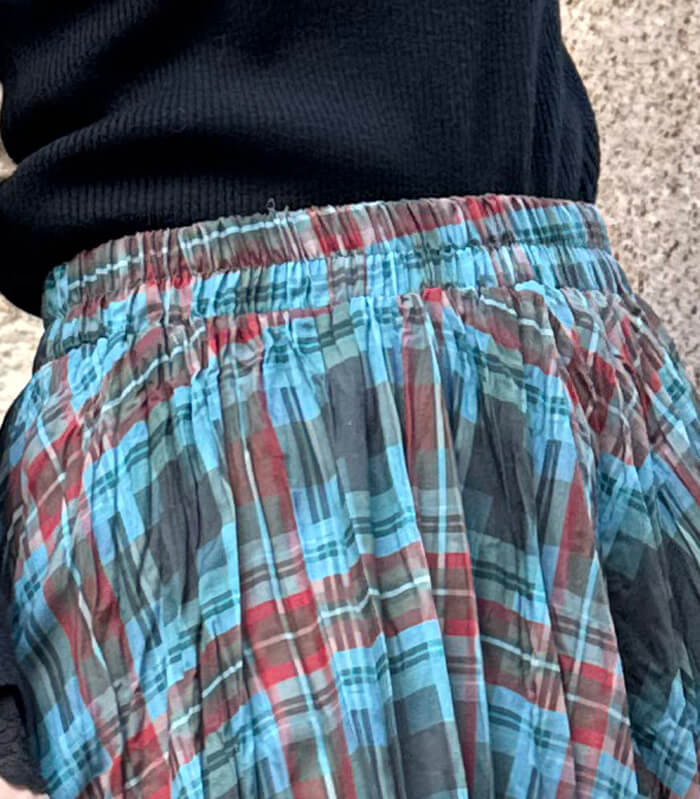 【SALE】【Desert Rose】チェック柄シュリンクスカート▼☆BDSK-27