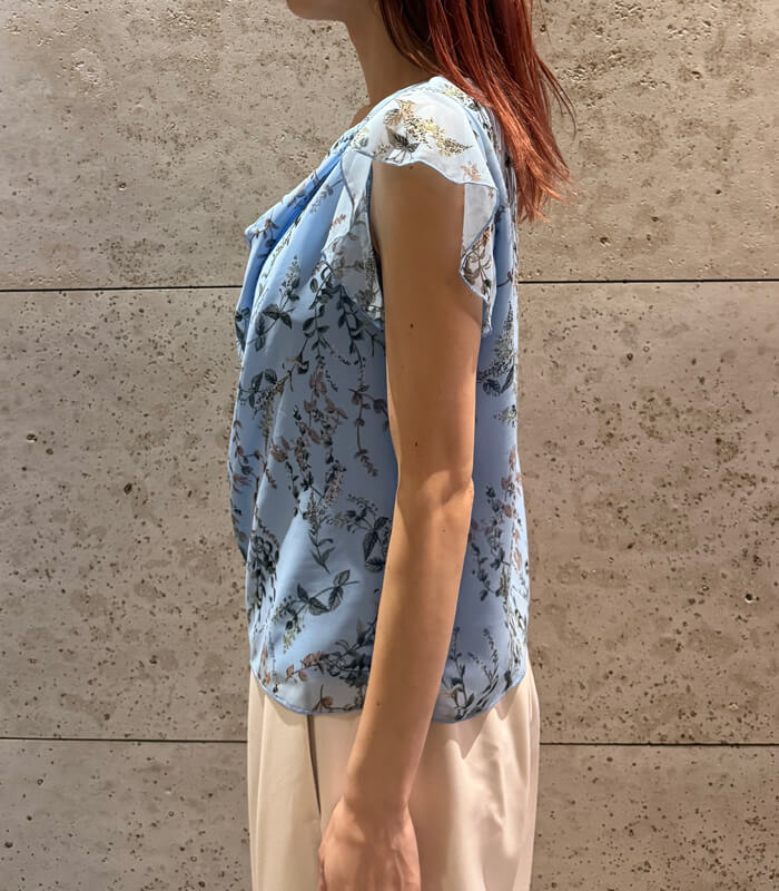 【SALE】【DENNY ROSE】スプリングプリントブラウス■IT611ND45024
