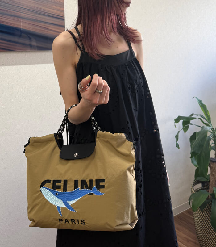 Account MICALLE】MARINE FLAP TOTE BAG☆MAD117GEB | BAG | DESERT ROSE