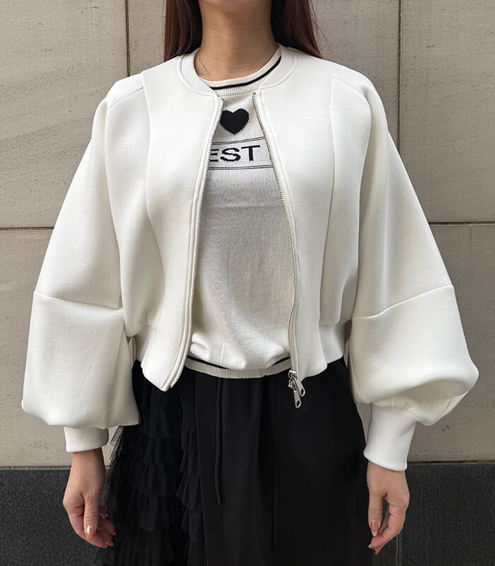 【SALE】【MARIED'OR】ダンボール切替パフドルマンスリーブブルゾン●☆11516