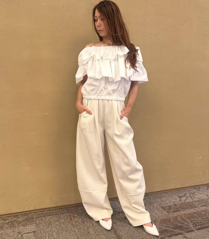 【PICCIN PERLA】フラフィーブラウス★☆908530