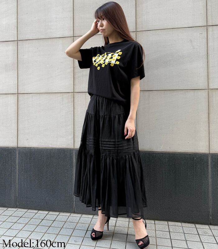 【SALE】【DESERT ROSE】フラワー柄Tシャツ●☆BDCS-58