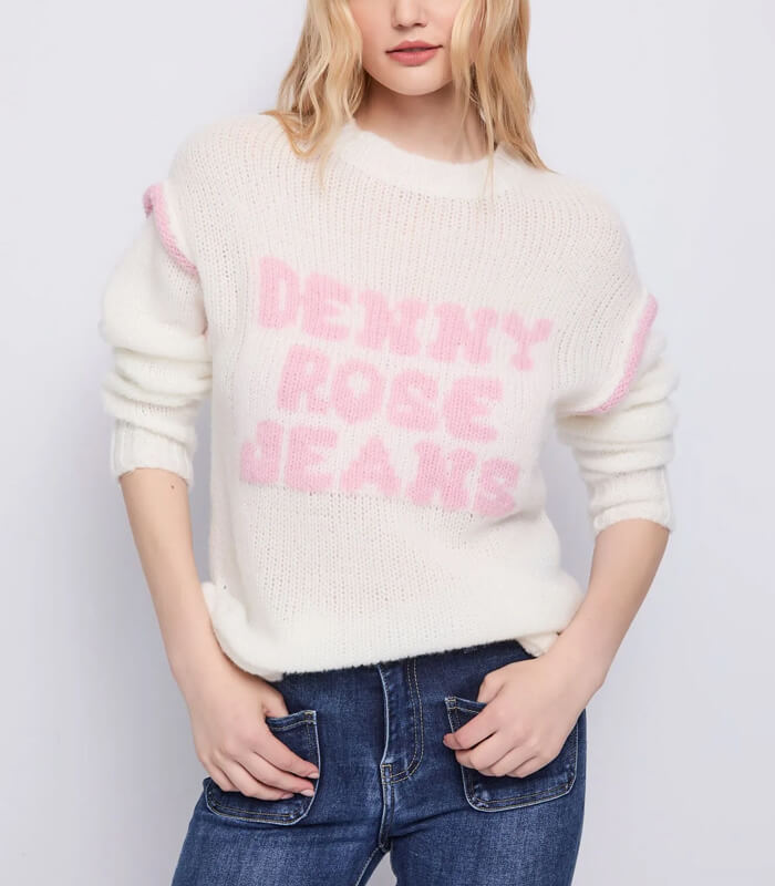 【DENNY ROSE】DENNY ROSE JEANZロゴニット★☆IT521ND53011