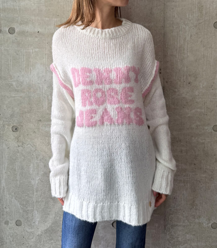 【DENNY ROSE】DENNY ROSE JEANZロゴニット★☆IT521ND53011
