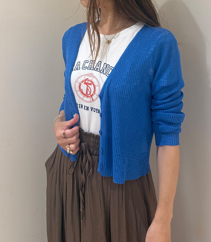 【SALE】【DESERT ROSE】Vネックニットカーディガン▼☆DSKT-1