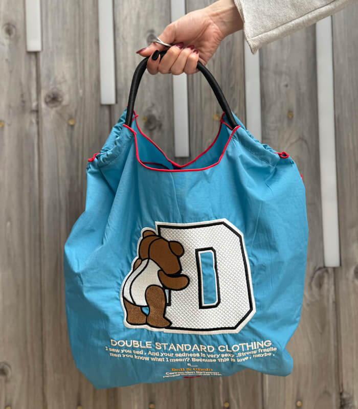 【DOUBLE STANDARD CLOTHING】D logo bearミニショッピングバッグ★☆0400-005-261
