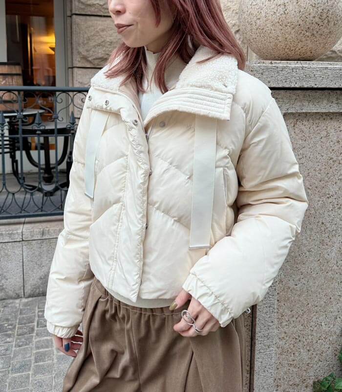 LUGIVA】ボアダウンジャケット◇☆402568 | WEAR,アウター | DESERT ROSE