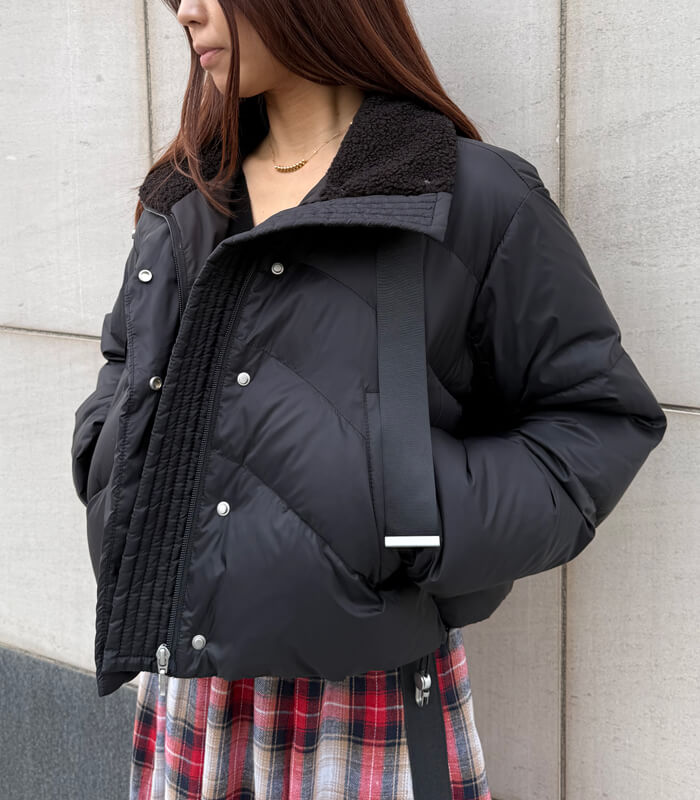 【LUGIVA】ボアダウンジャケット★☆402568