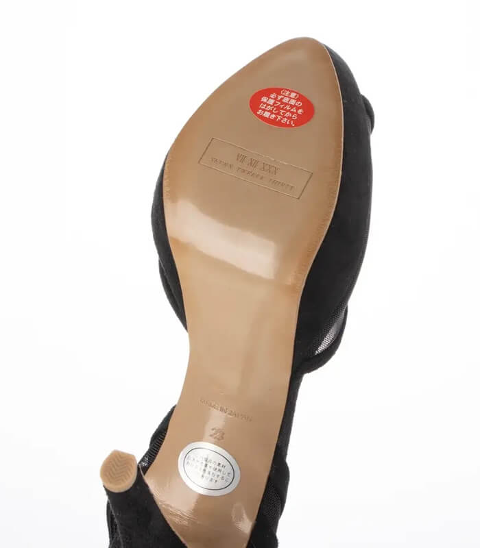 【SEVEN TWELVE THIRTY】プラットフォームチュールサンダル★☆101336