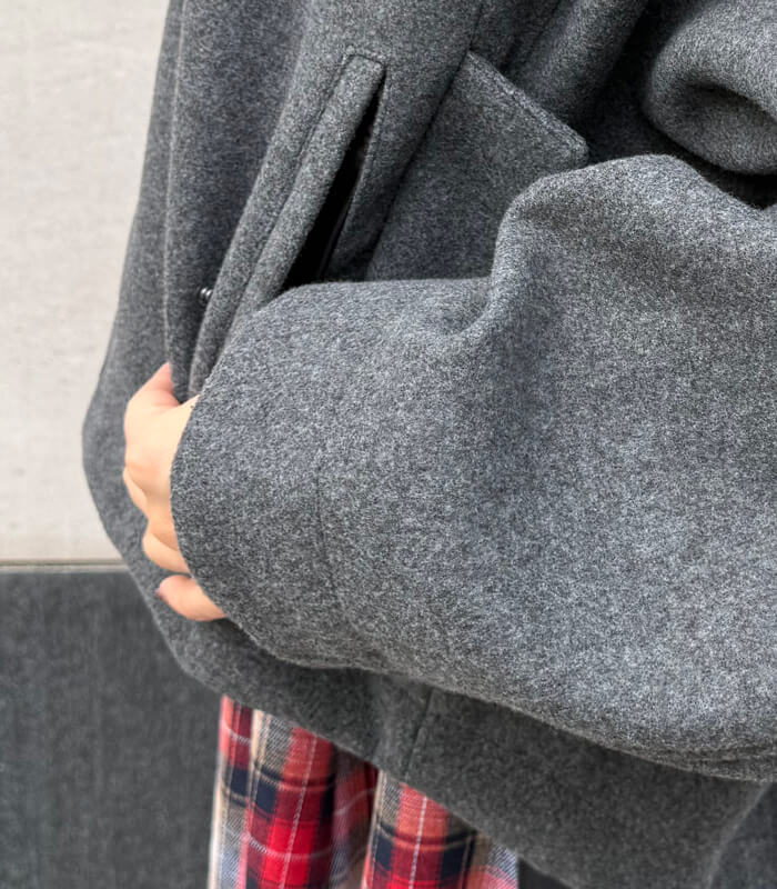 【LUGIVA】ビッグシルエットブルゾン★☆402565