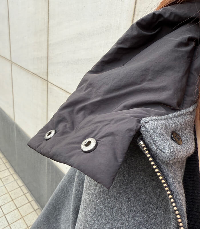 【LUGIVA】ビッグシルエットブルゾン★☆402565