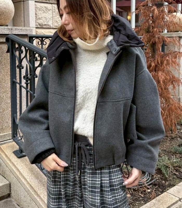 【LUGIVA】ビッグシルエットブルゾン★☆402565