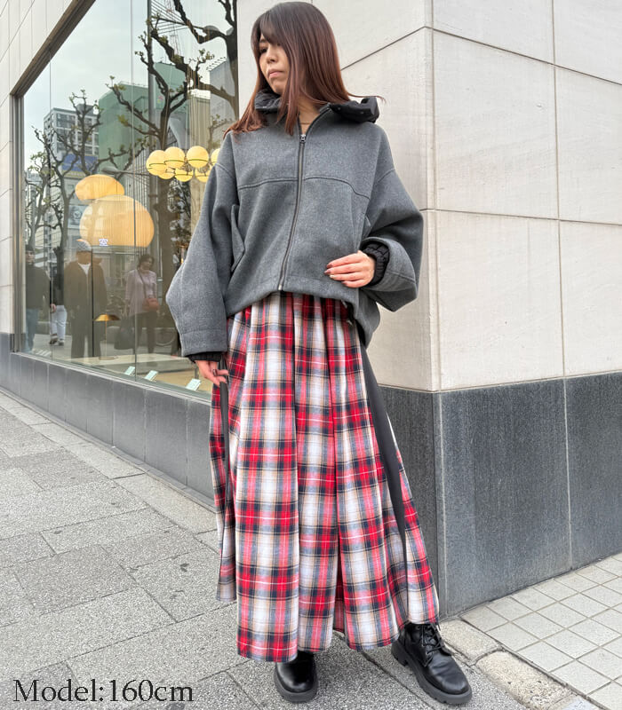 【LUGIVA】ビッグシルエットブルゾン★☆402565