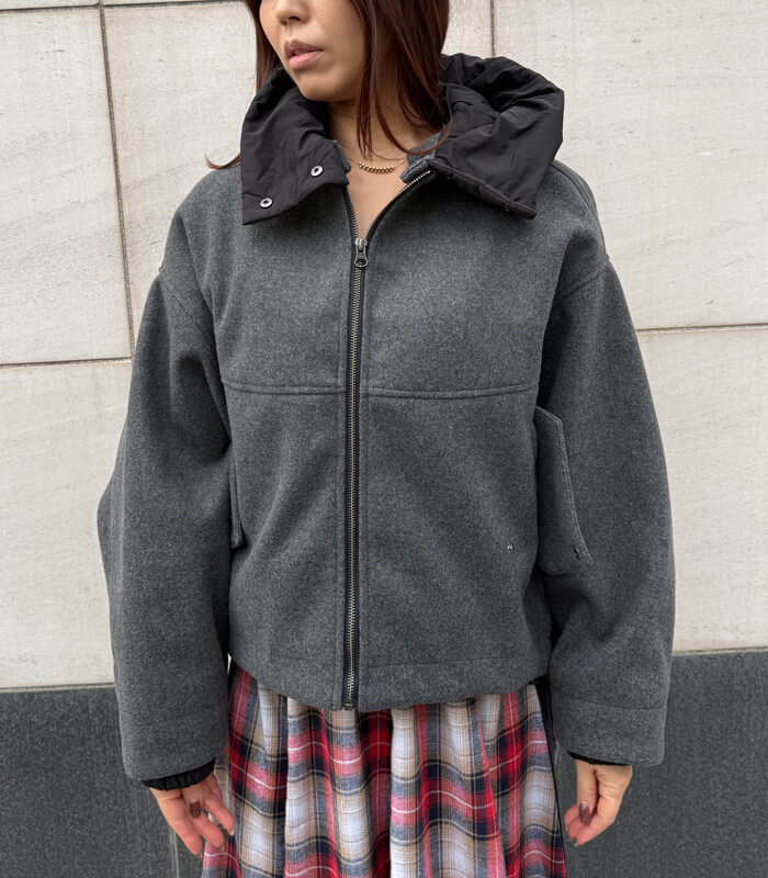 【LUGIVA】ビッグシルエットブルゾン★☆402565