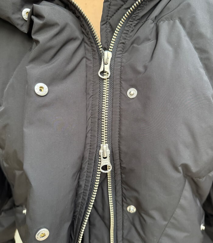 【LUGIVA】ムートン切り替えダウンジャケット★☆402563