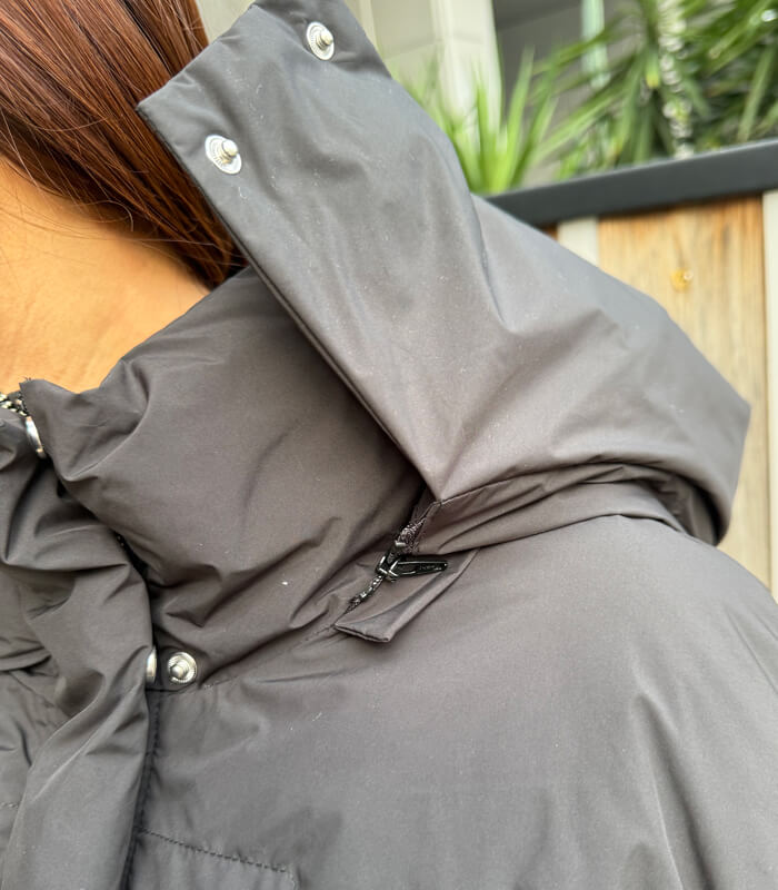 【LUGIVA】ムートン切り替えダウンジャケット★☆402563