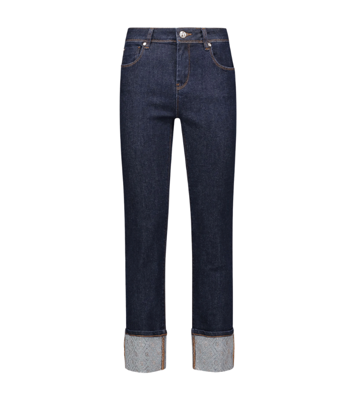 GAUDi】インディゴ美脚ロールアップデニム☆IT521BD26015 | WEAR