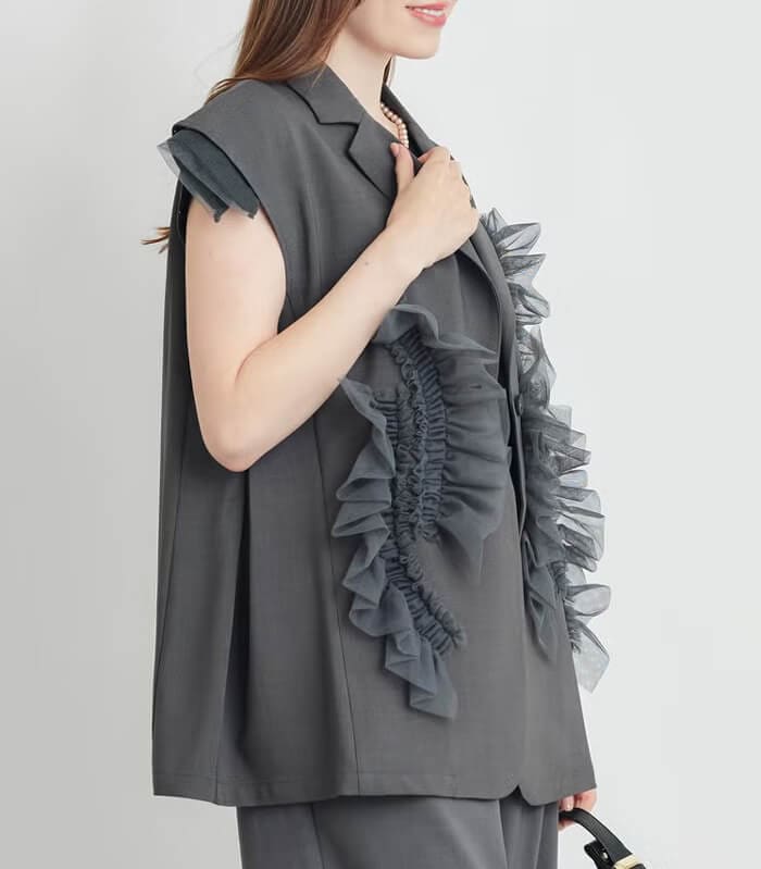 PICCIN PERLA】チュールジレ909150 | WEAR,アウター | DESERT ROSE