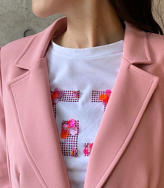 【Rinascimento】ゴールドボタンテーラードジャケット★☆(IT)RIN122772