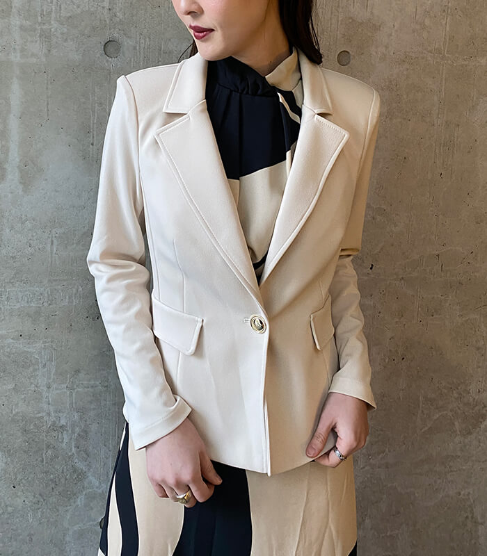 【Rinascimento】ゴールドボタンテーラードジャケット★☆(IT)RIN122772