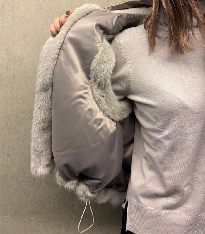 【MARIED'OR】上質ミンク調2wayファーベスト★☆57129