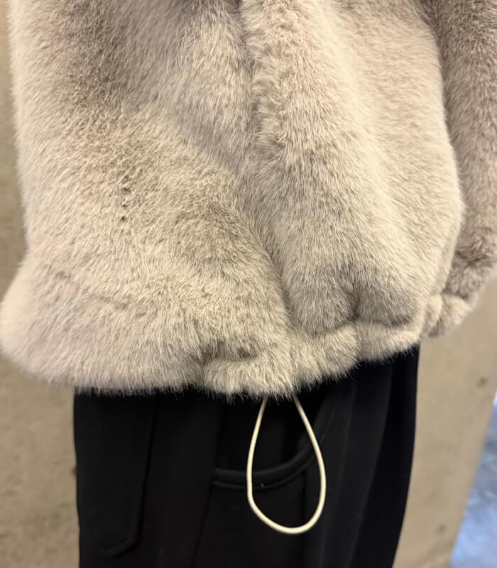 【MARIED'OR】上質ミンク調2wayファーベスト★☆57129