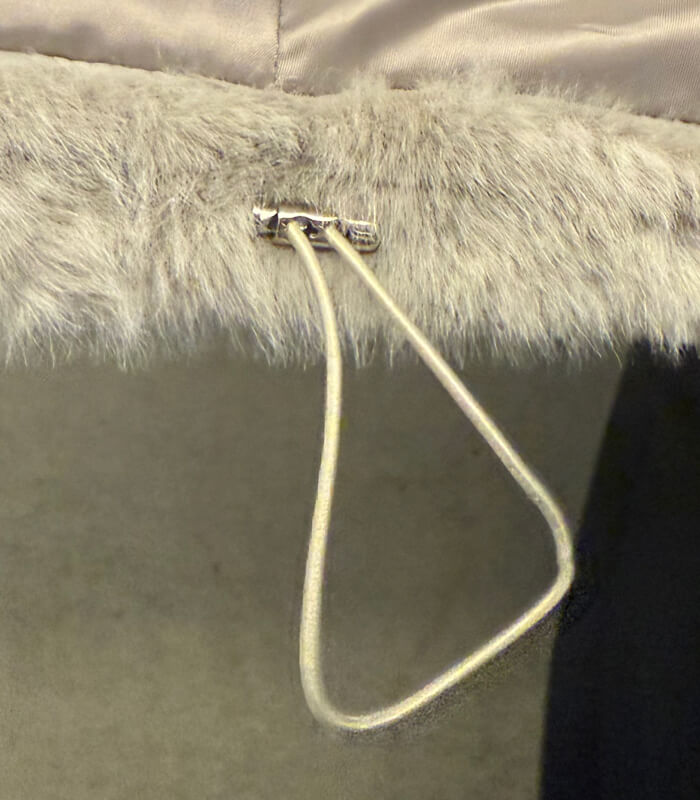 【MARIED'OR】上質ミンク調2wayファーベスト★☆57129