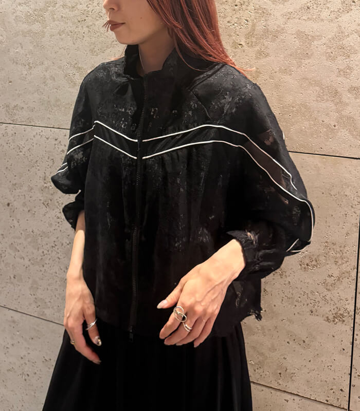 PaulineBleu】レースシアーブルゾン47633 | WEAR,アウター | DESERT ROSE