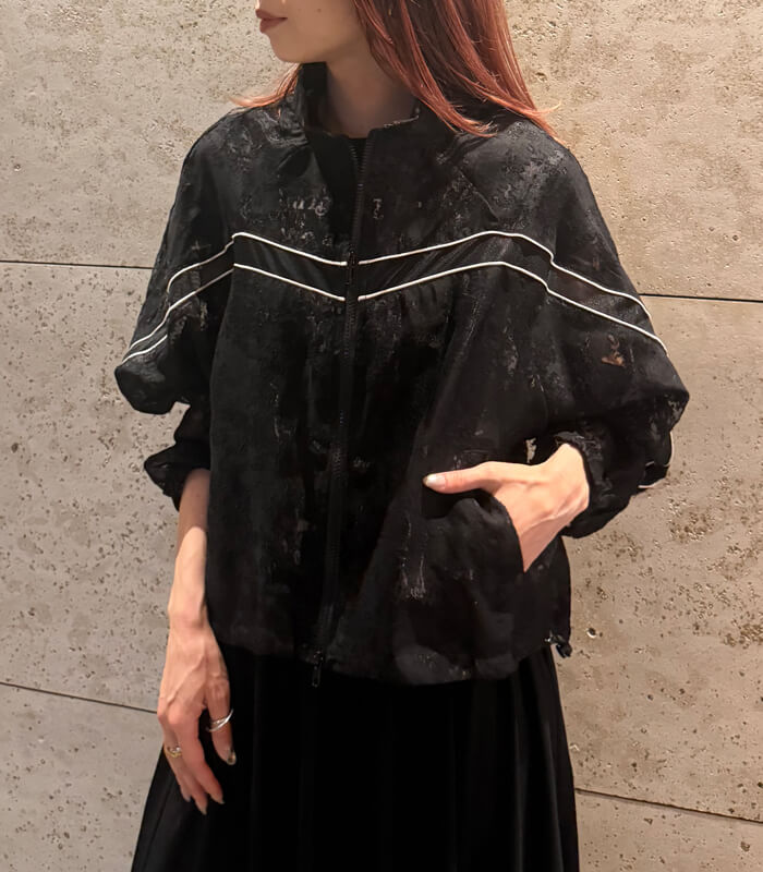 PaulineBleu】レースシアーブルゾン47633 | WEAR,アウター | DESERT ROSE