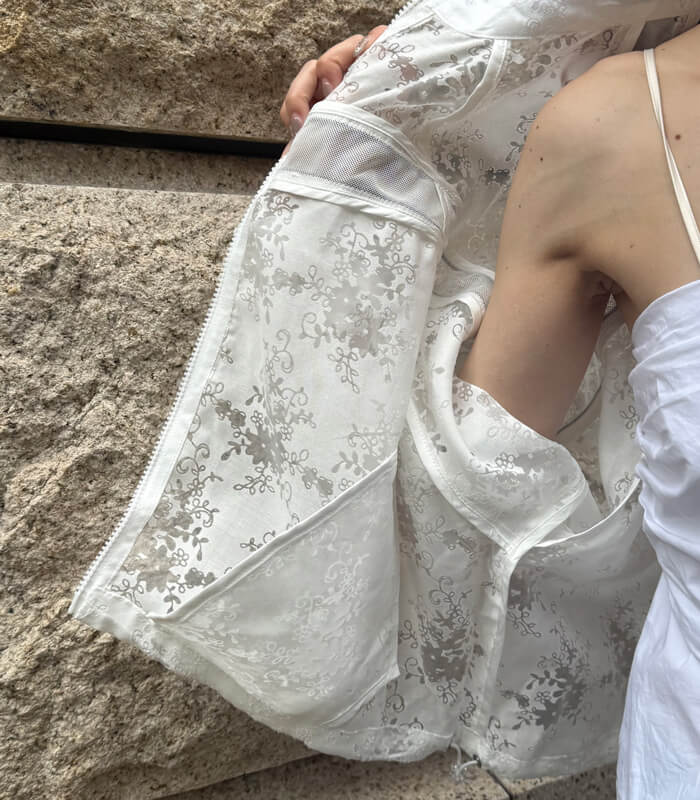 PaulineBleu】レースシアーブルゾン47633 | WEAR,アウター | DESERT ROSE