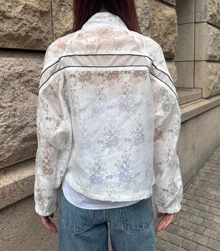 PaulineBleu】レースシアーブルゾン47633 | WEAR,アウター | DESERT ROSE