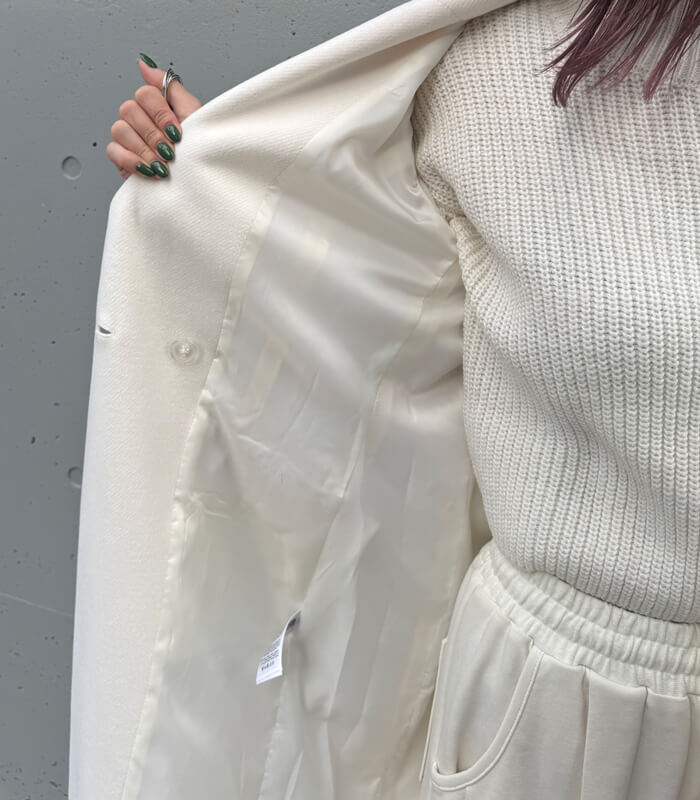 【GAUDI】ベルトポイントロングコート★IT521FD35019