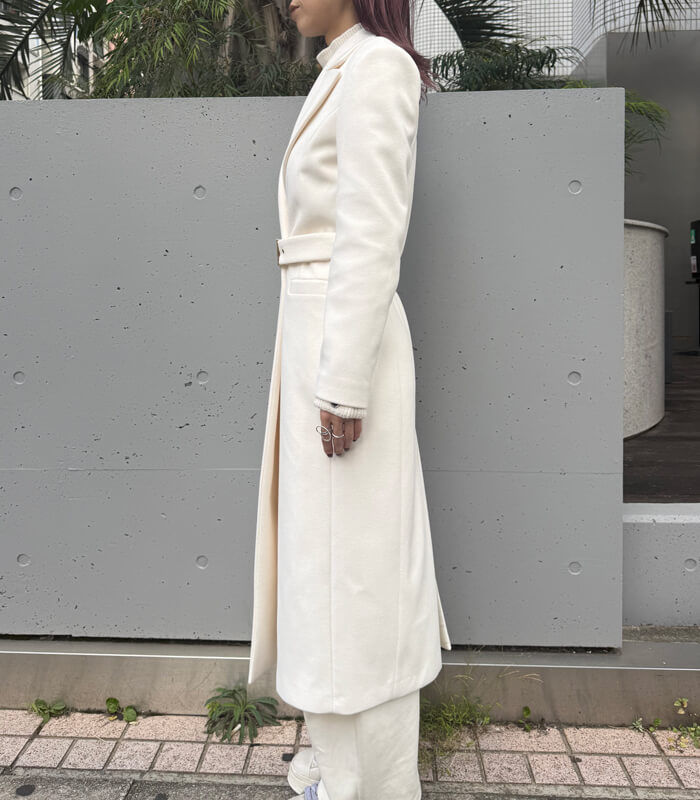 【GAUDI】ベルトポイントロングコート★IT521FD35019