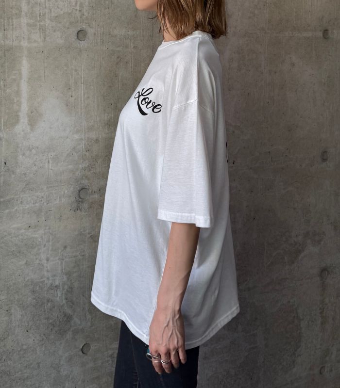 【SALE】【DESERT ROSE】後ろLOVEハートTシャツ●☆BDCS-63