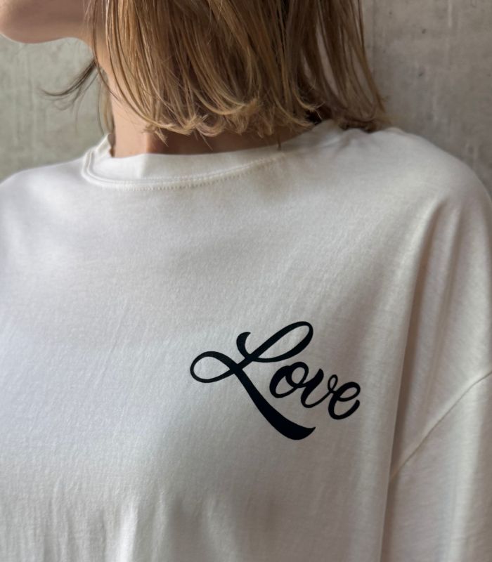 【SALE】【DESERT ROSE】後ろLOVEハートTシャツ●☆BDCS-63