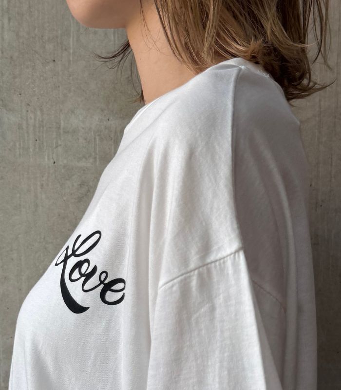 【SALE】【DESERT ROSE】後ろLOVEハートTシャツ●☆BDCS-63