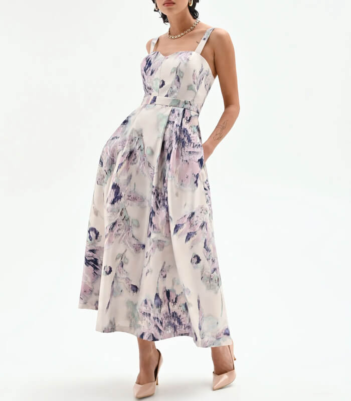 【RINASCIMENTO】フローラルワンピース★ITRIN127661