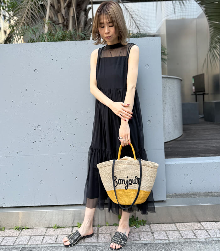 a-jolie カゴバッグ　トートバッグ　ボンジュール a-jolie カゴバッグ トートバッグ ボンジュール - メルカリ