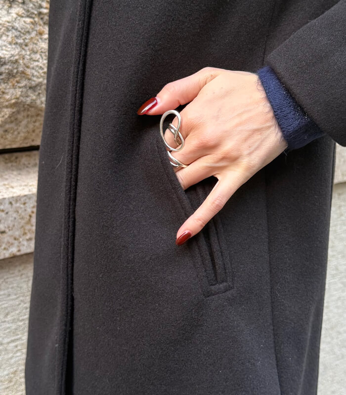 【GAUDI】ダブルブレストコート★IT521BD35018